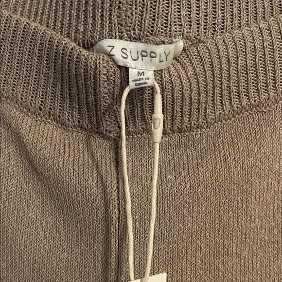 Z Supply Tan Wide Leg Pants & Top Set - Picture 8 of 9